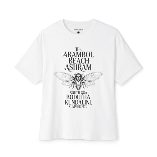 Vintage Arambol Beach Ashram 1979 Oversized T-Shirt