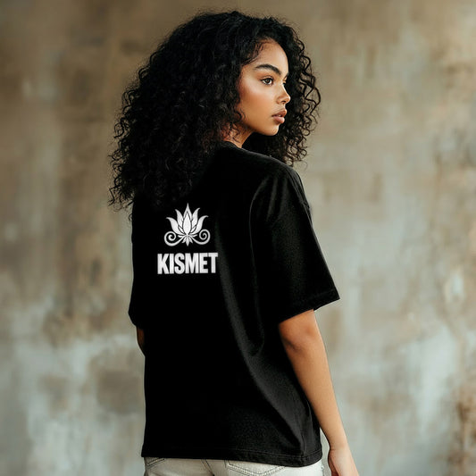 Kismet Oversized T-Shirt – “It Is So, It Can Not Be Otherwise” Quote Tee