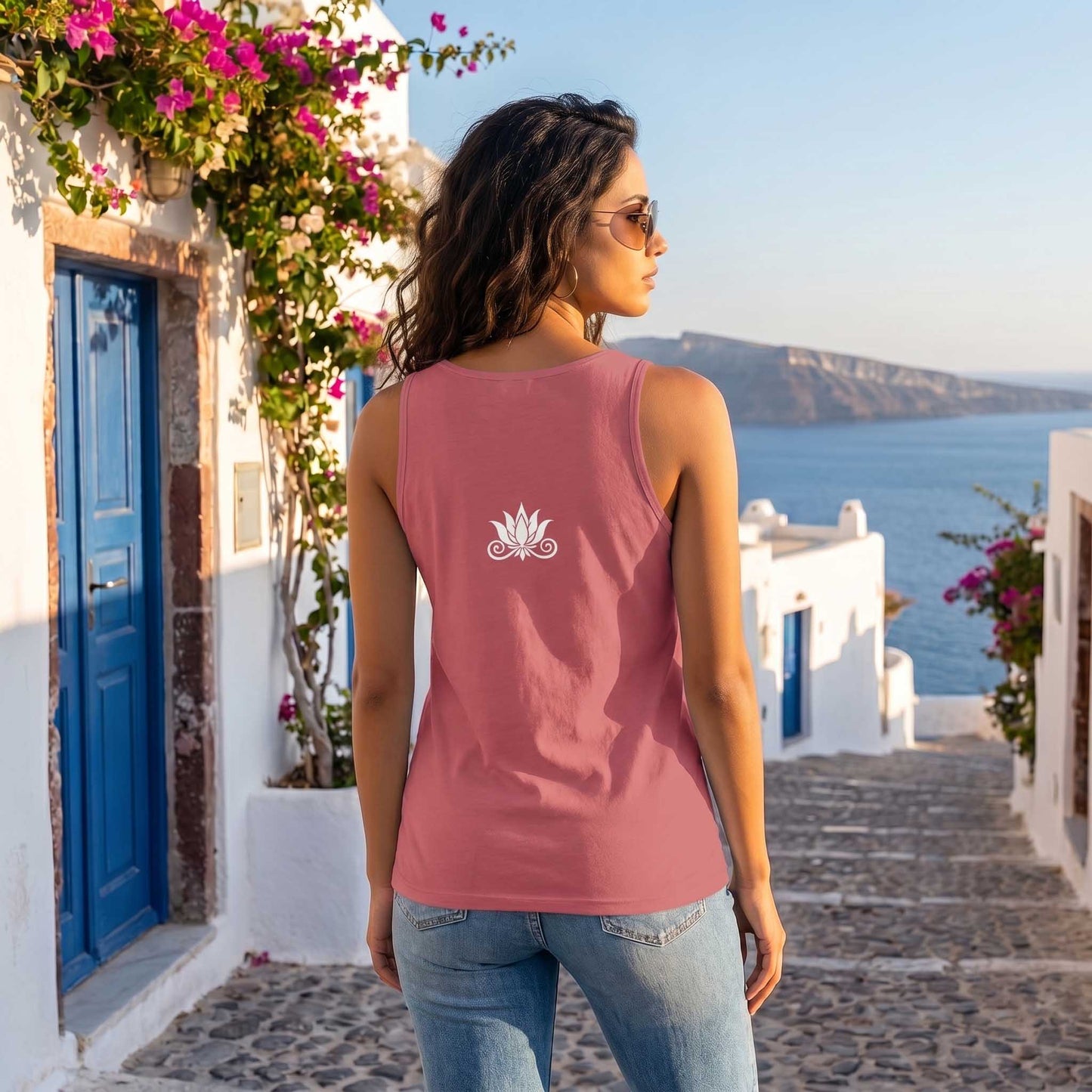 Peace & Love Relaxed Fit Tank Top