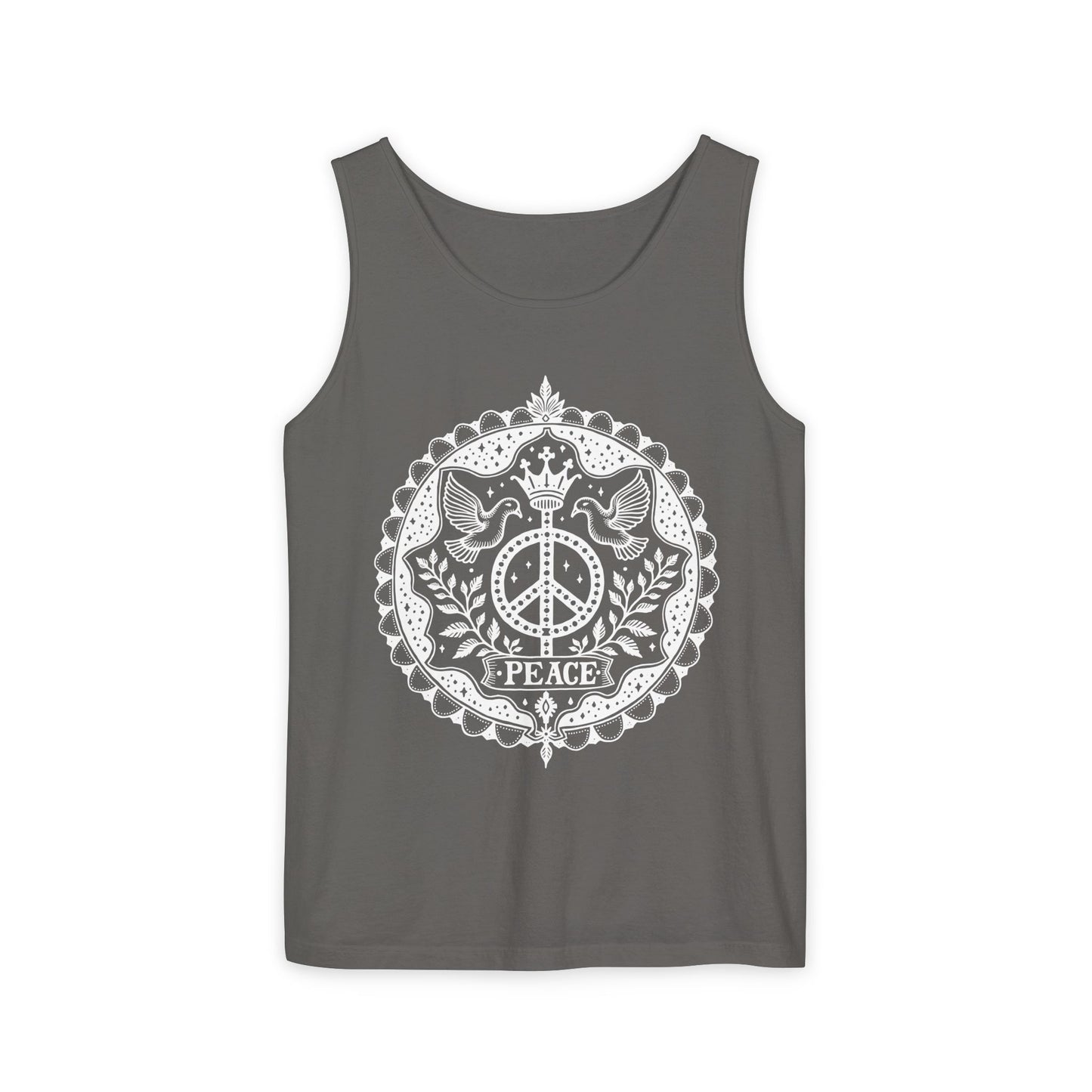Peace Graphic Relaxed Fit Tank Top