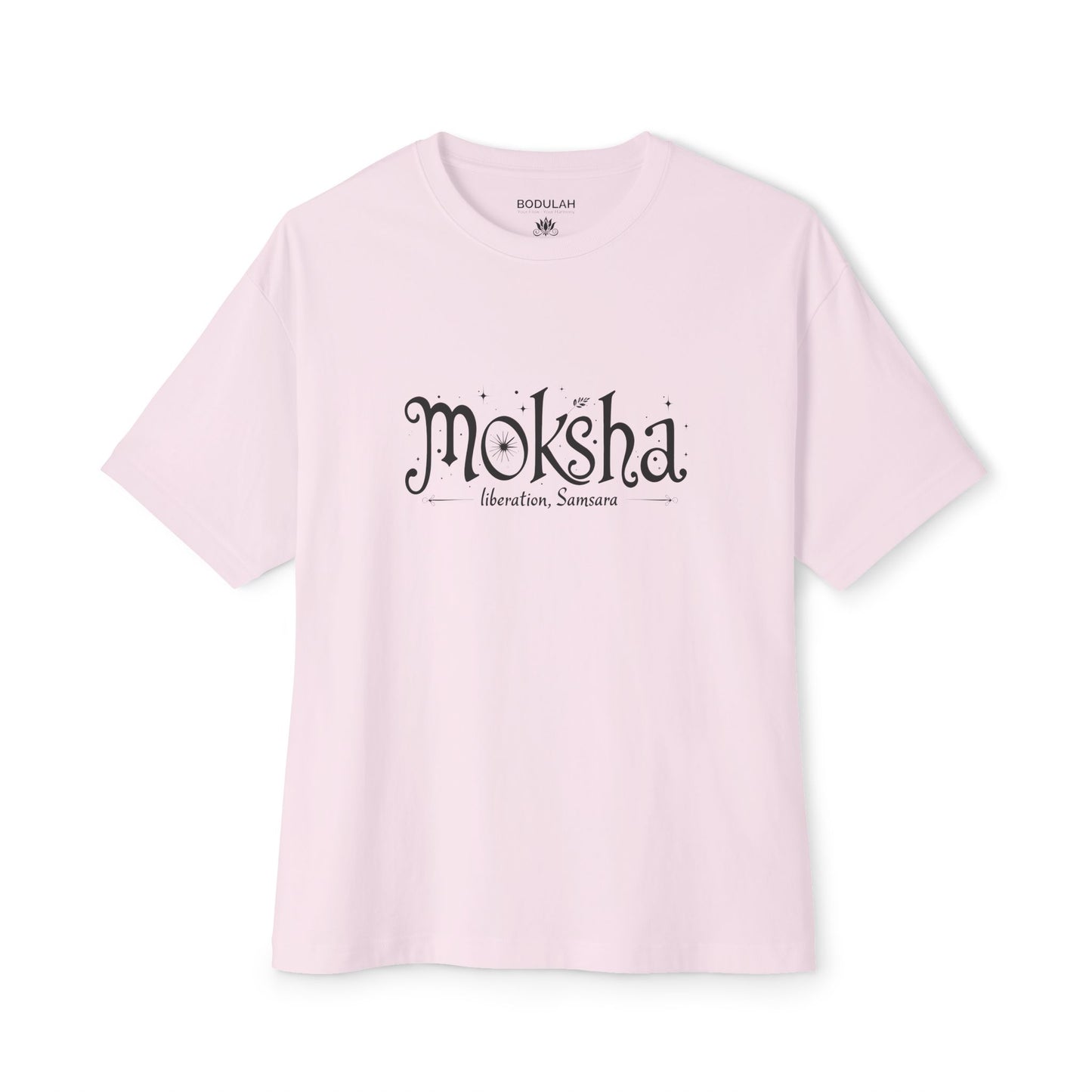 Moksha Liberation T-Shirt – Oversized Boxy Unisex Tee