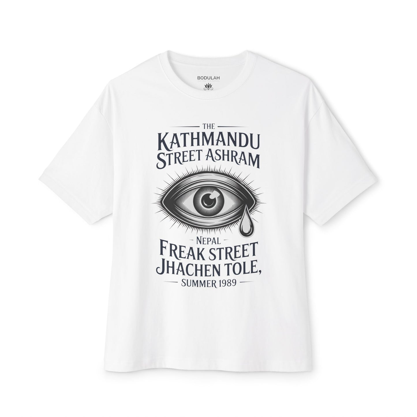 Vintage Kathmandu Street Ashram Oversized T-Shirt