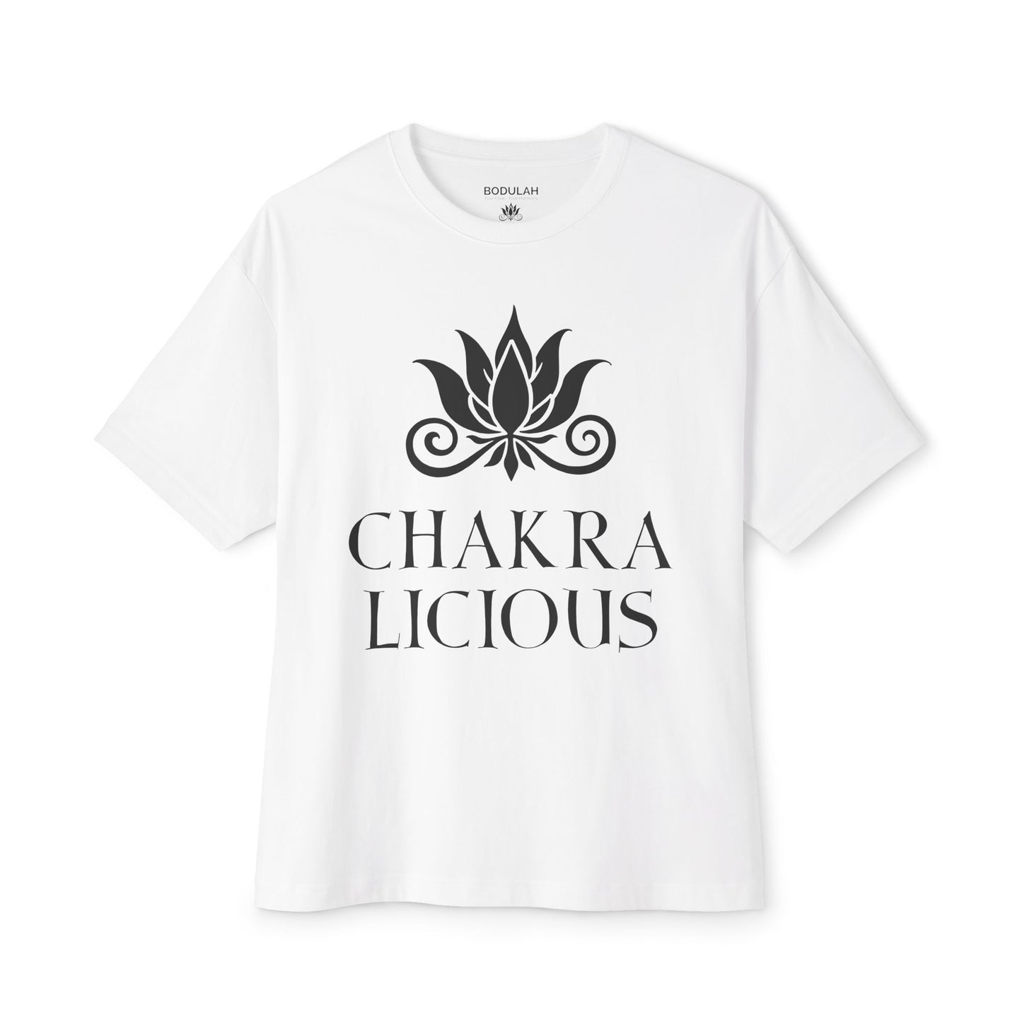 Chakralicious Oversized Boxy T-Shirt – Awaken Your Inner Radiance