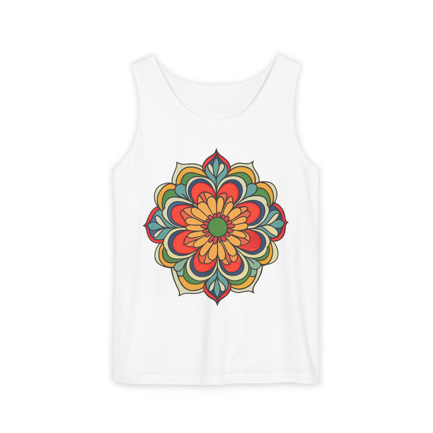 Flower Mandala Tank Top