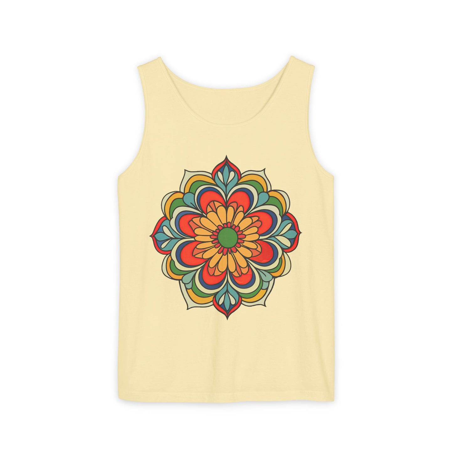 Flower Mandala Tank Top