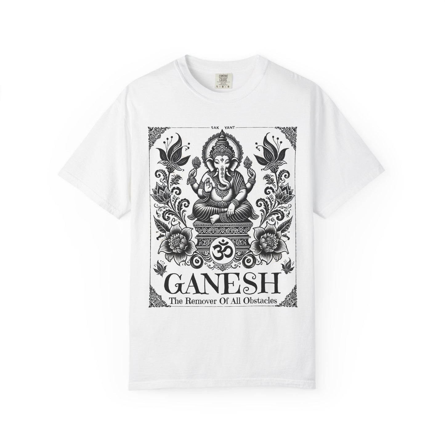"Ganesh" Yoga T-Shirt – Sacred Elephant Symbol