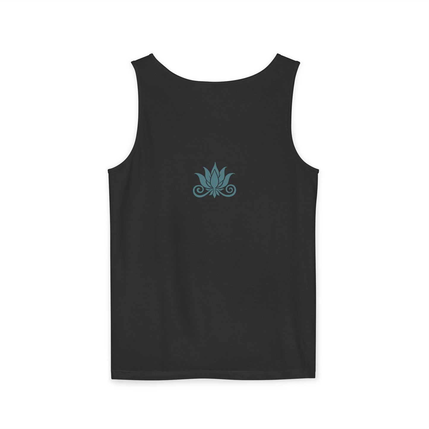 Boho Flower Heart Relaxed Fit Tank Top