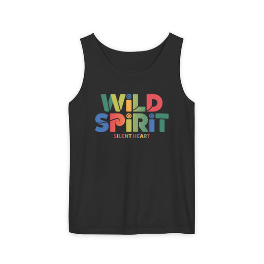 Wild Spirit Silent Heart Relaxed Fit Tank Top