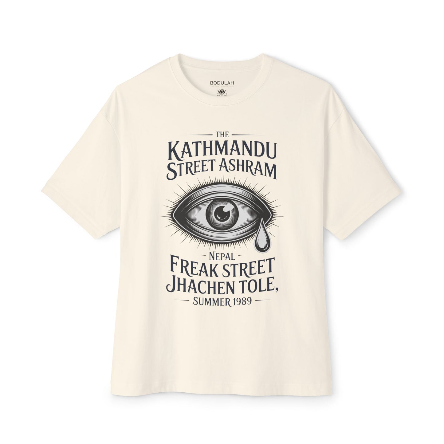 Vintage Kathmandu Street Ashram Oversized T-Shirt