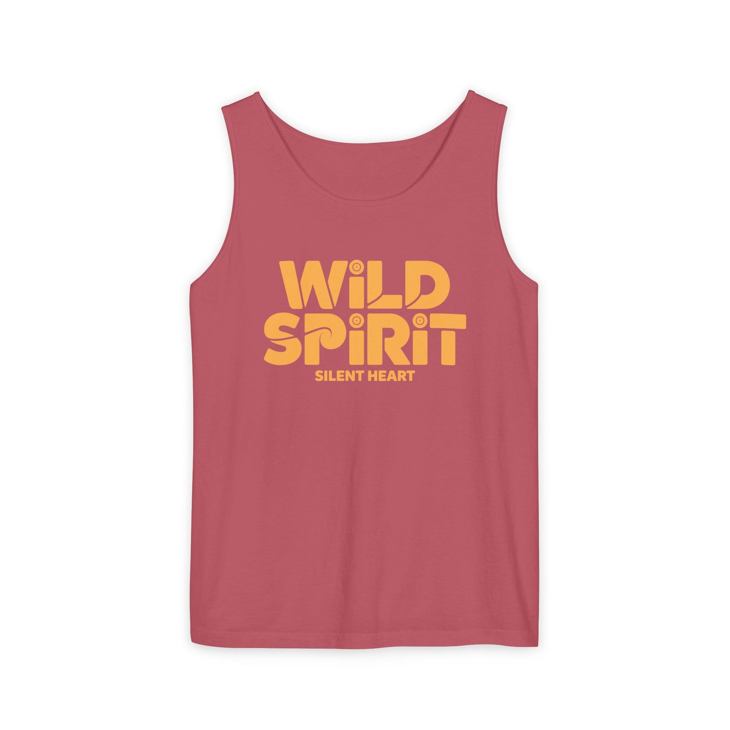 Wild Spirit Silent Heart Relaxed Fit Tank Top