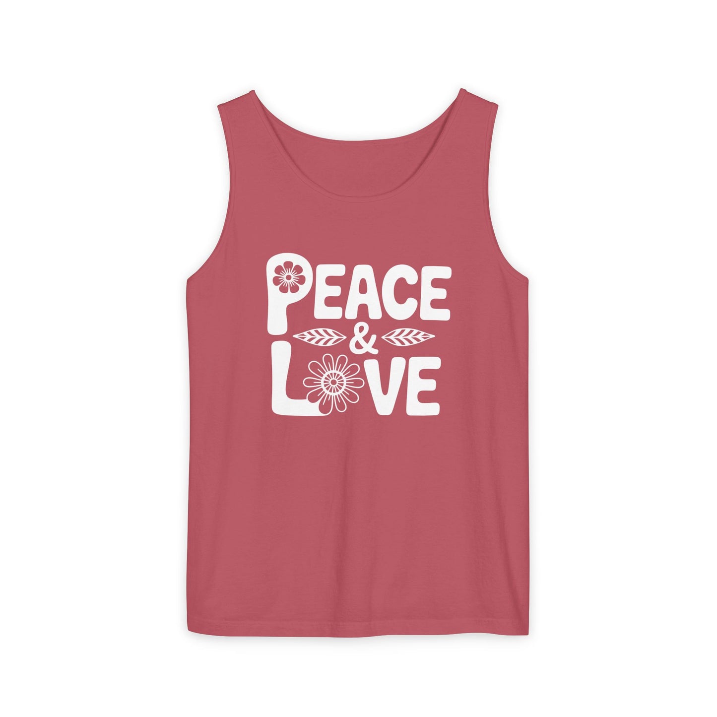 Peace & Love Relaxed Fit Tank Top