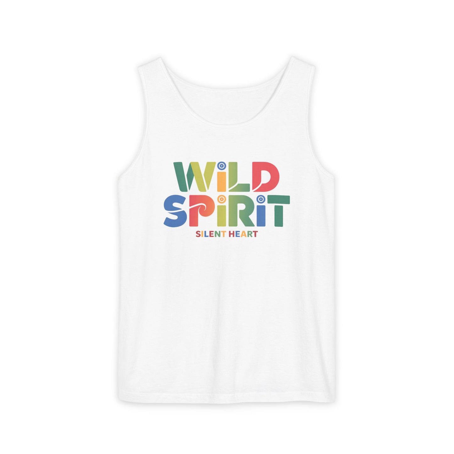 Wild Spirit Silent Heart Relaxed Fit Tank Top