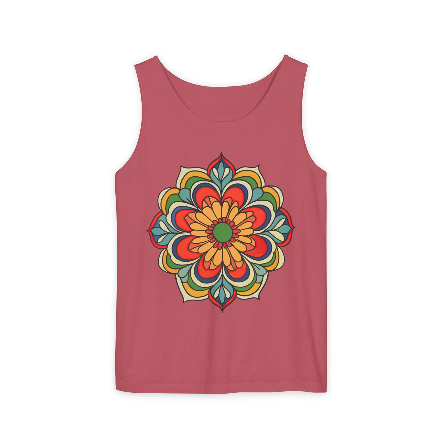 Flower Mandala Tank Top