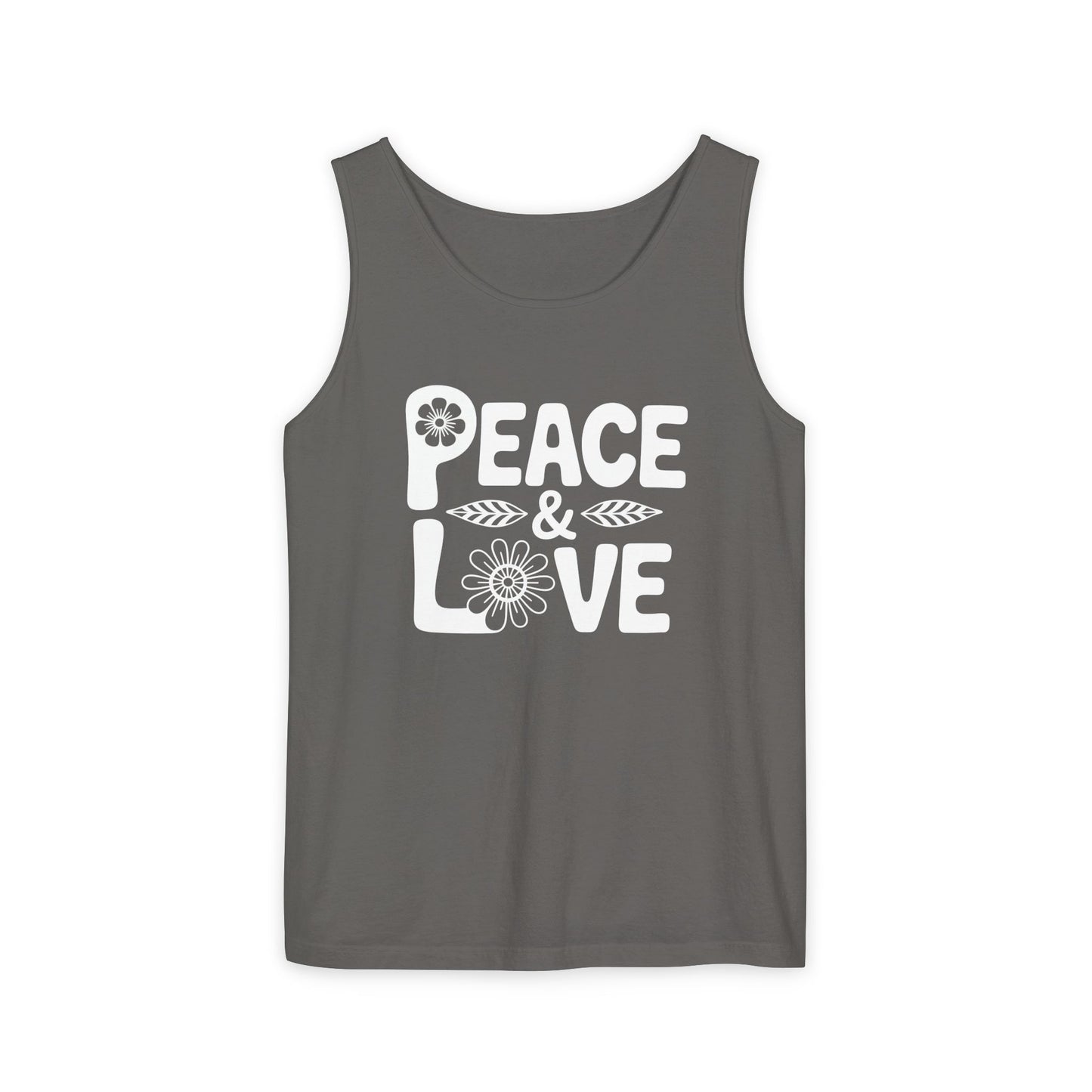 Peace & Love Relaxed Fit Tank Top