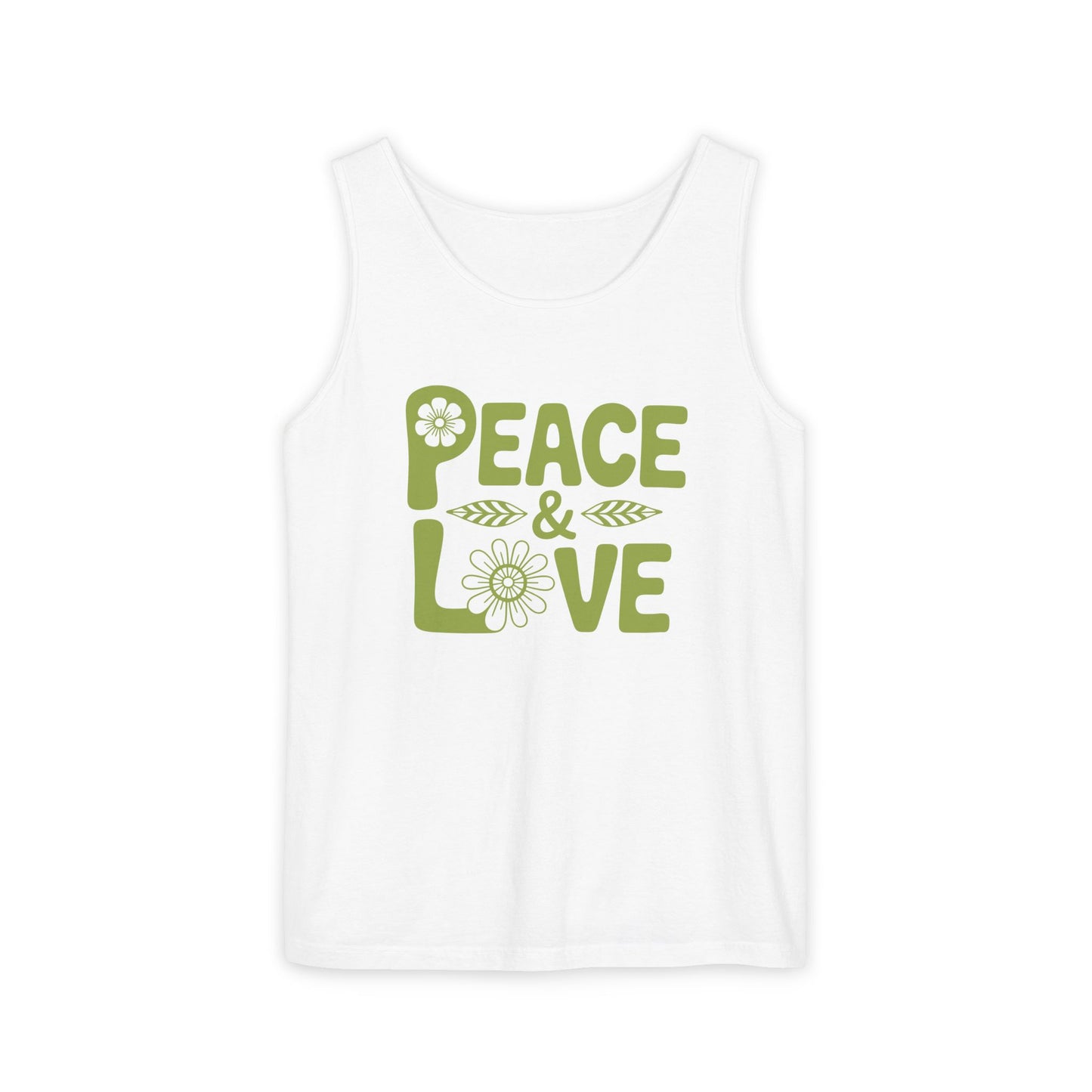 Peace & Love Relaxed Fit Tank Top