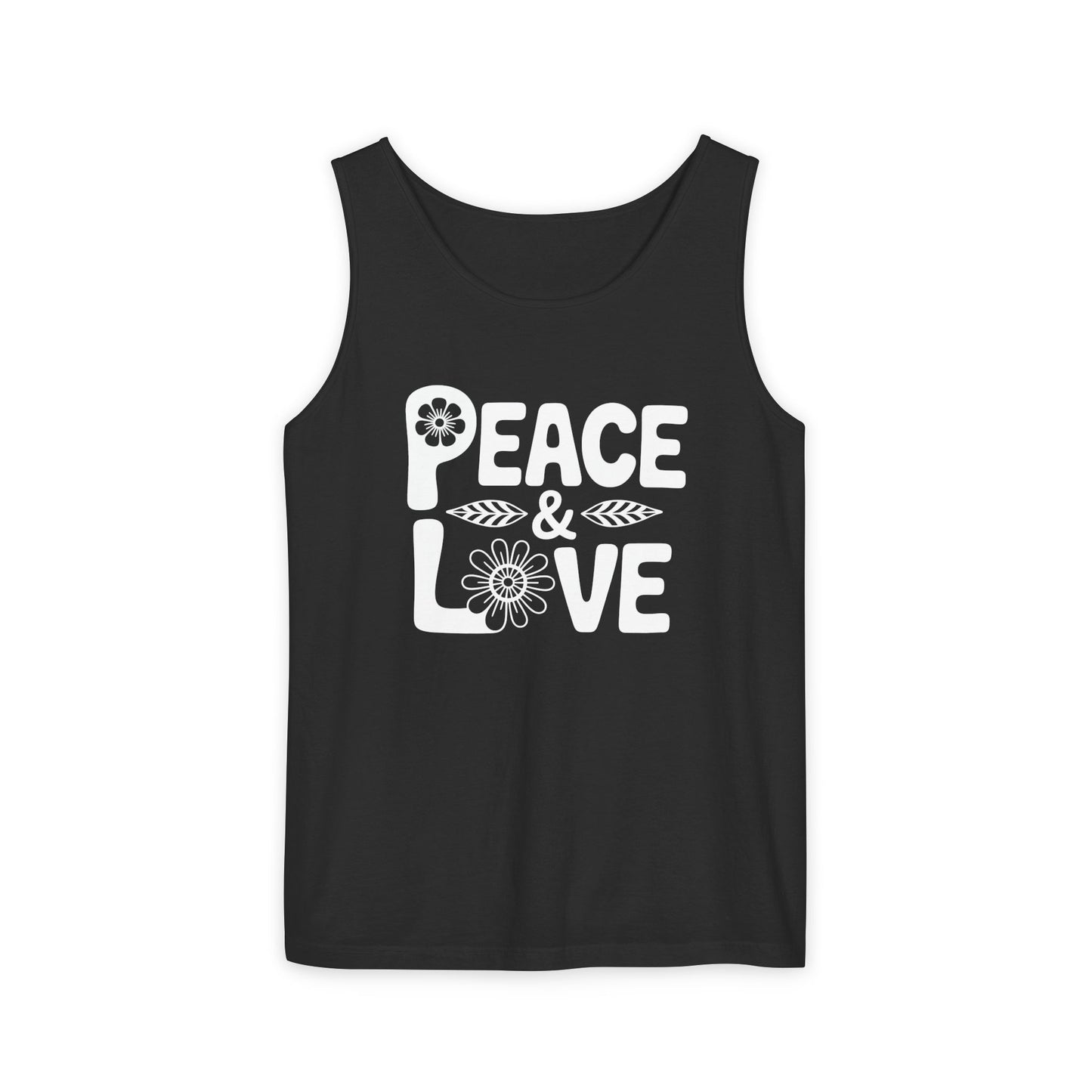 Peace & Love Relaxed Fit Tank Top
