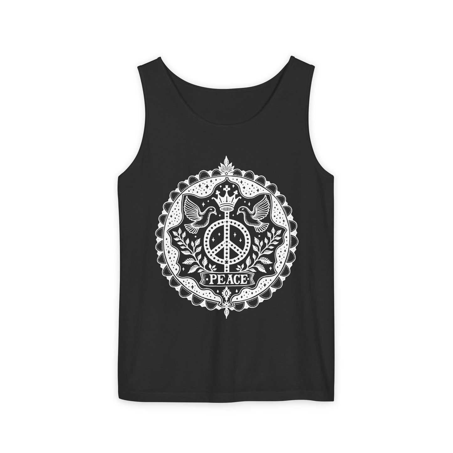 Peace Graphic Relaxed Fit Tank Top