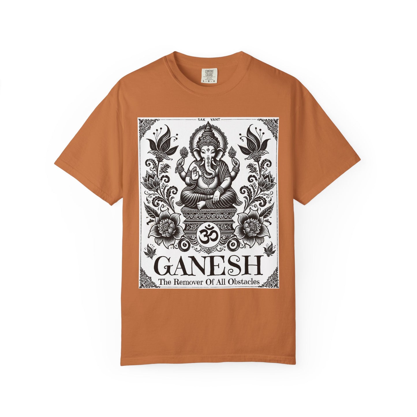 "Ganesh" Yoga T-Shirt – Sacred Elephant Symbol
