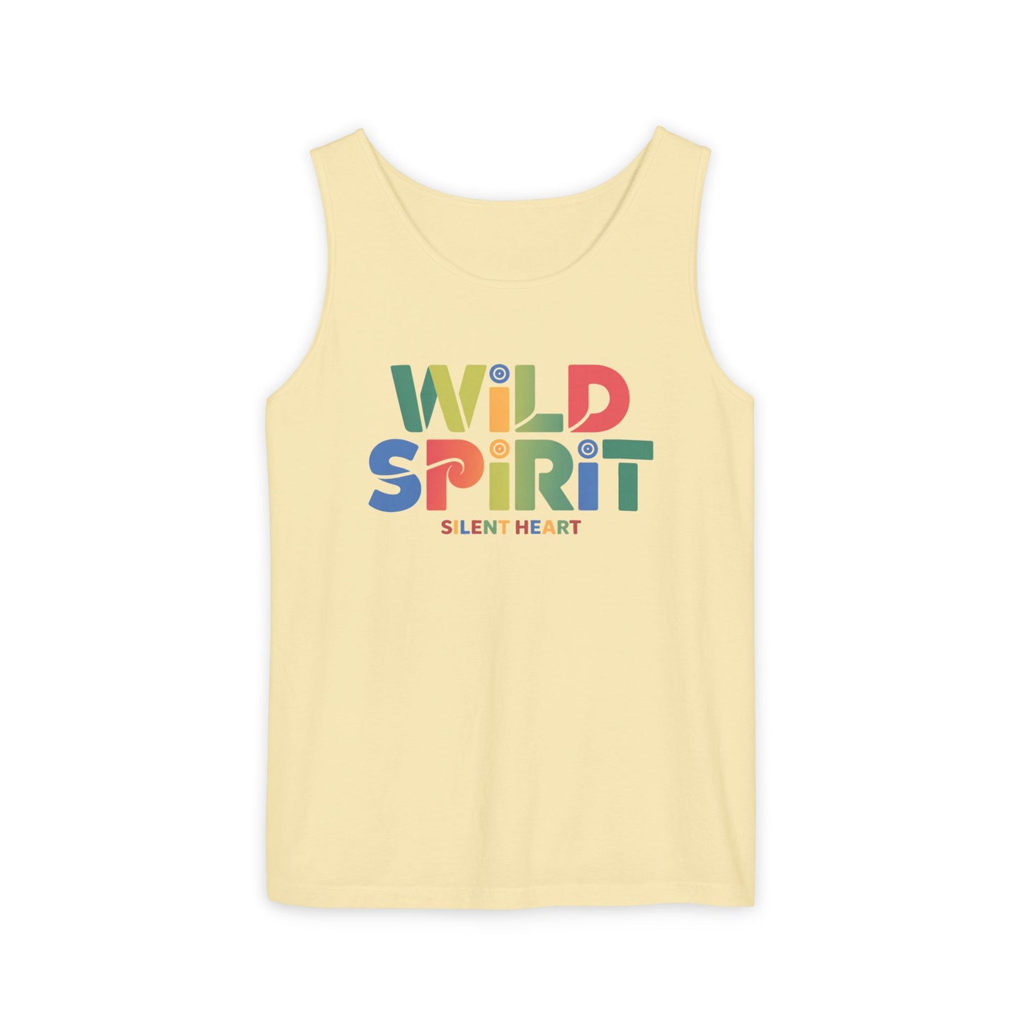 Wild Spirit Silent Heart Relaxed Fit Tank Top