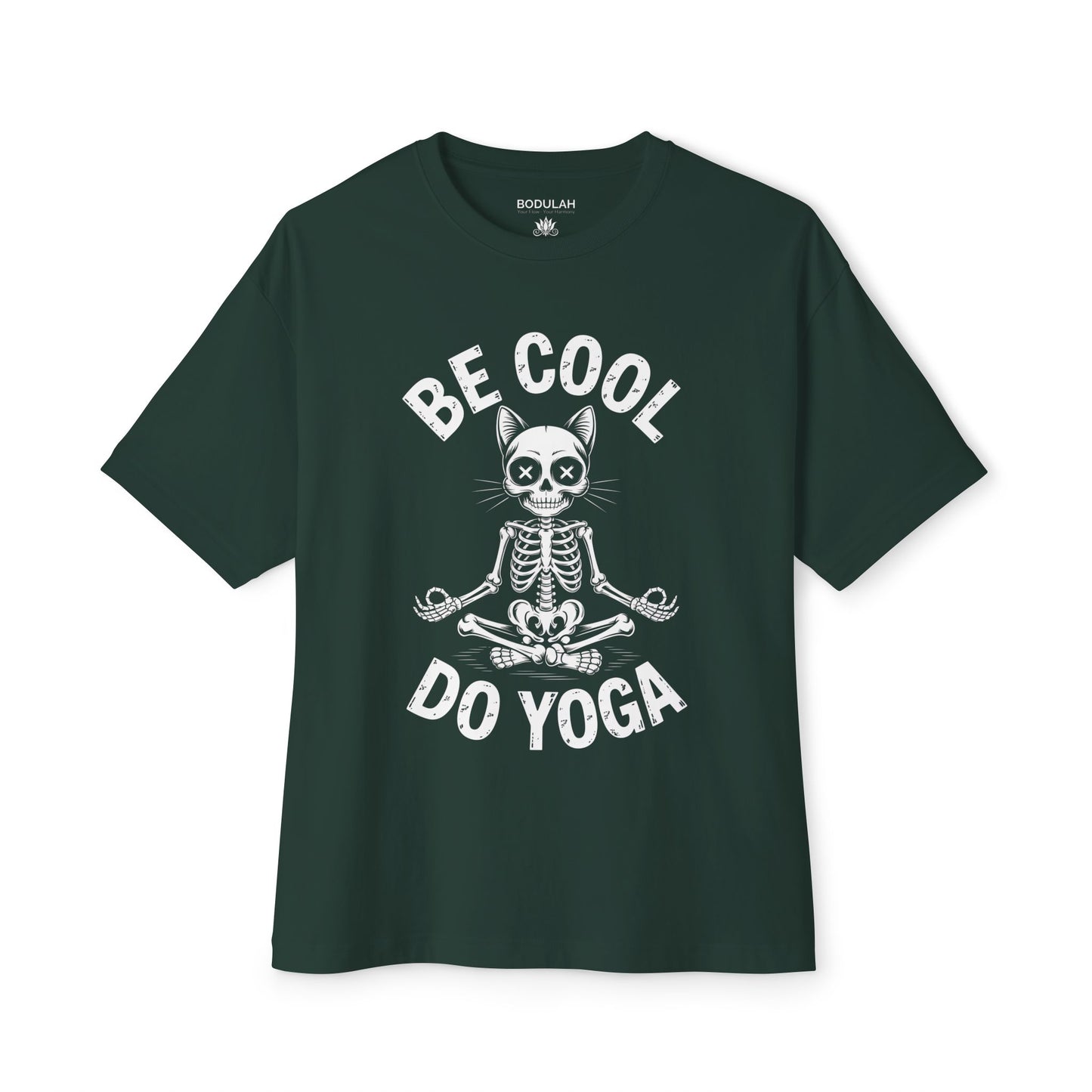 Be Cool Do Yoga Oversized Boxy T-Shirt