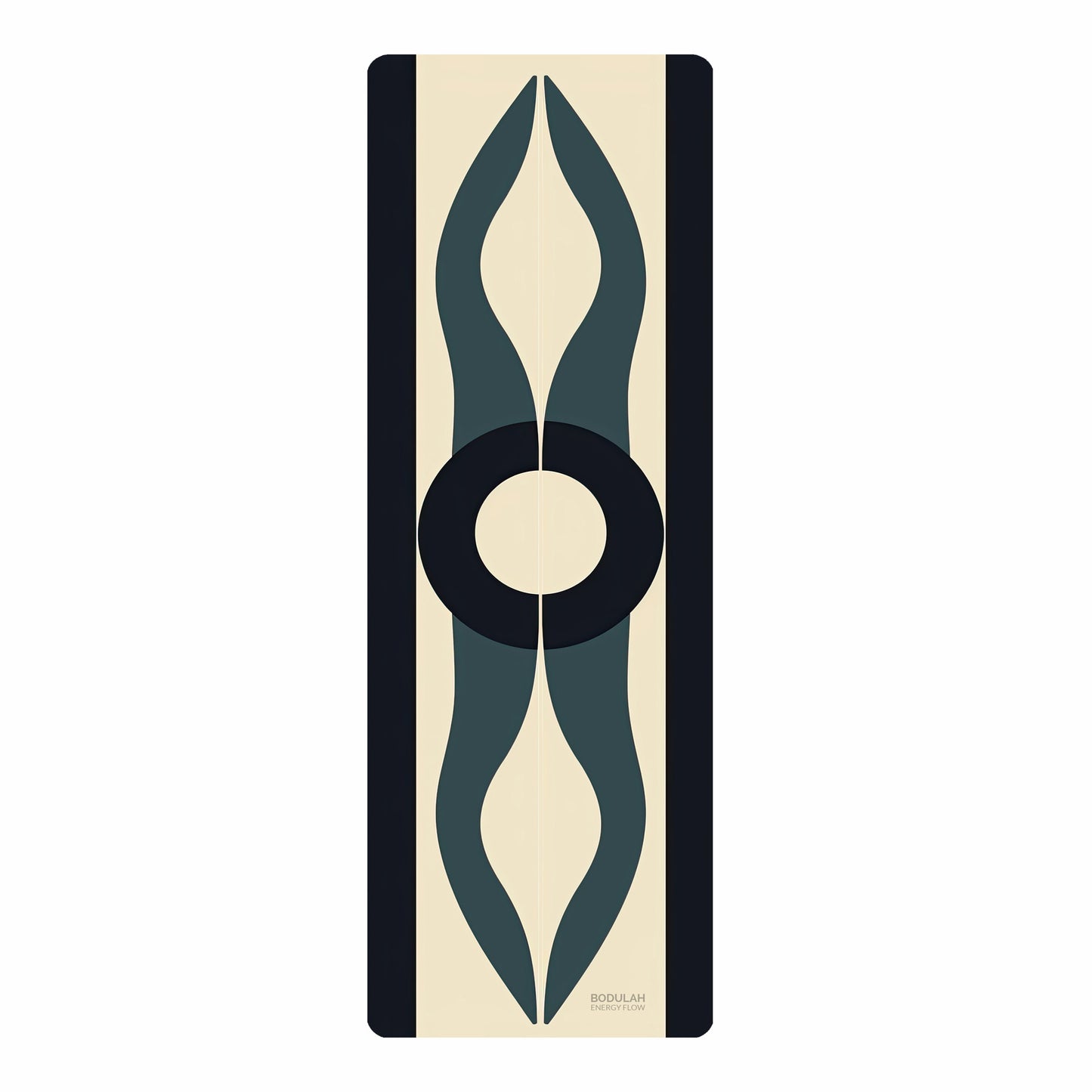 Energy Flow Yoga Mat 5 - Unity in Motion, Circle of Calm -  Non-Slip Exercise Mat for Home Gym Pilates Meditation & Yoga Practice