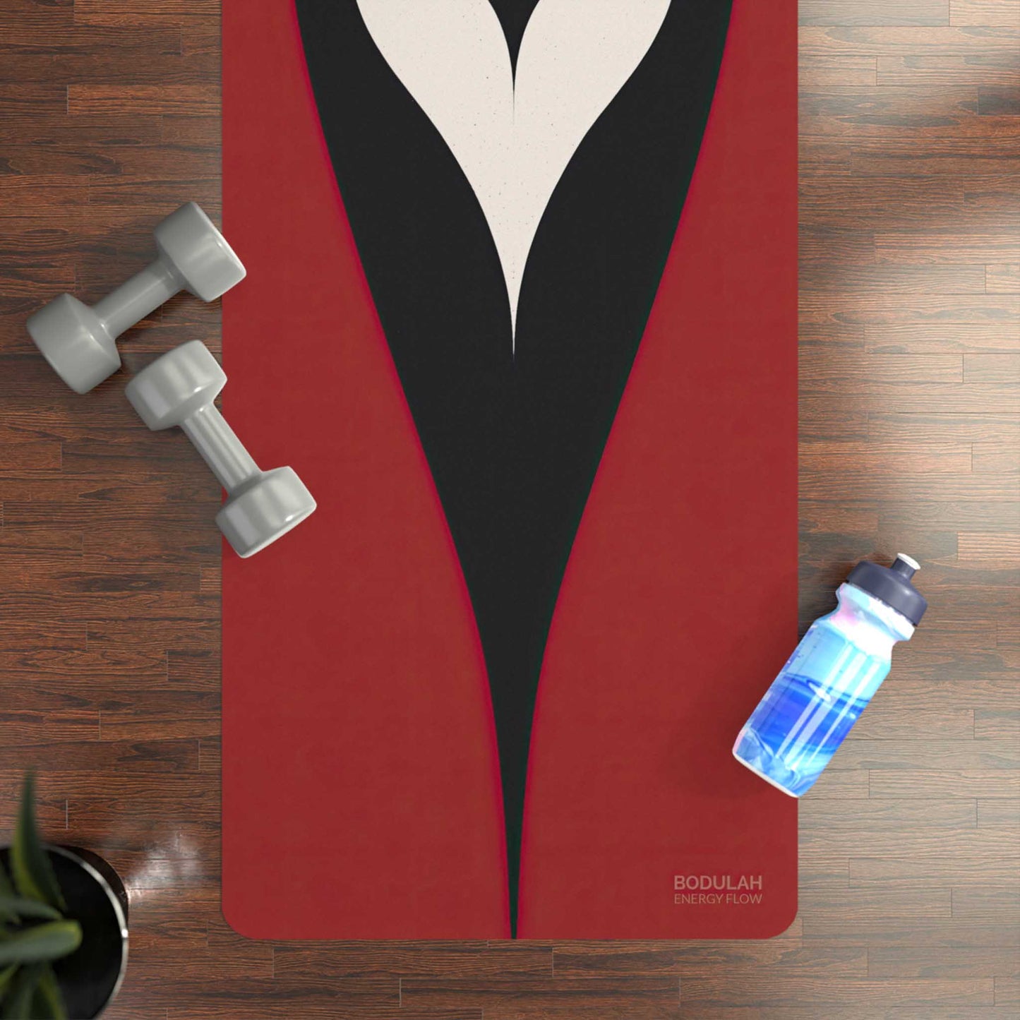 Energy Flow Yoga Mat 8 - Ember Seed of Stillness - Non-Slip Exercise Mat for Home Gym Pilates Meditation & Yoga Practice