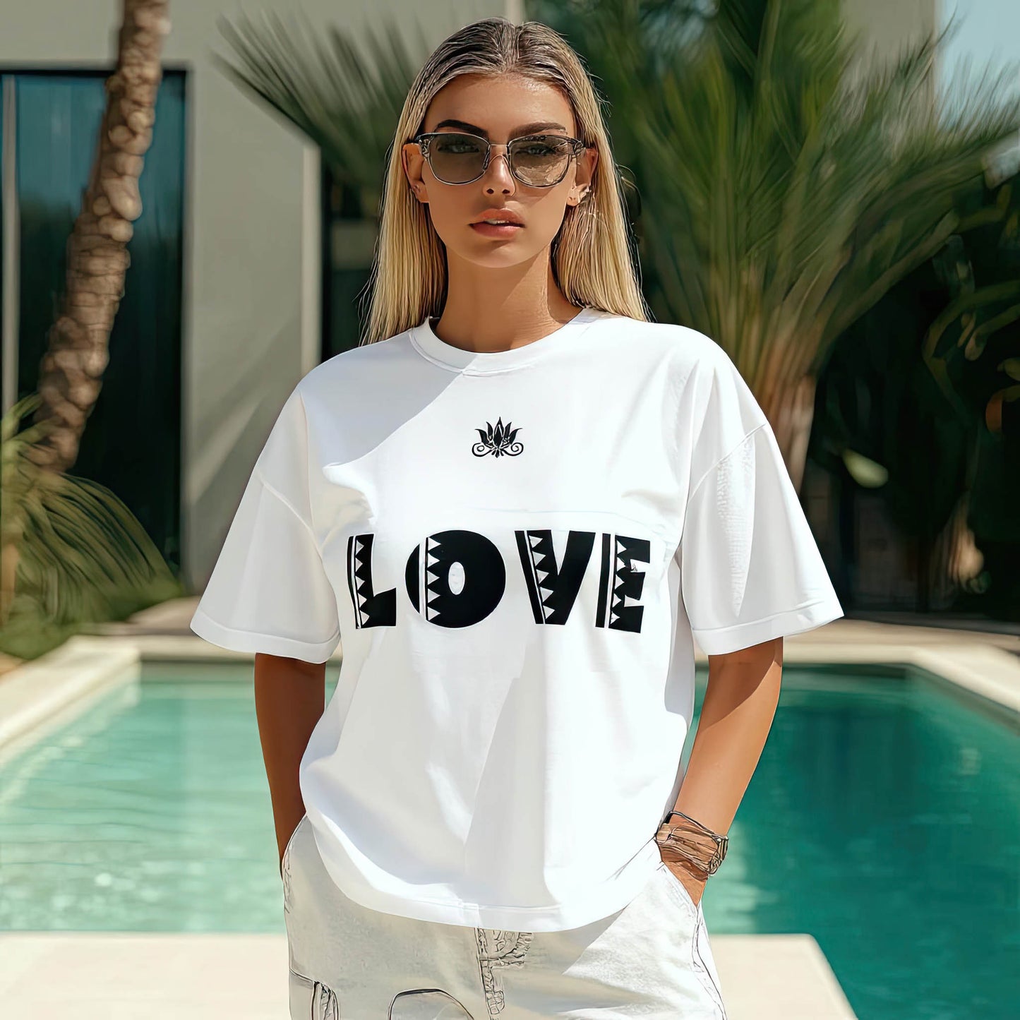 LOVE Oversized Boxy T-Shirt