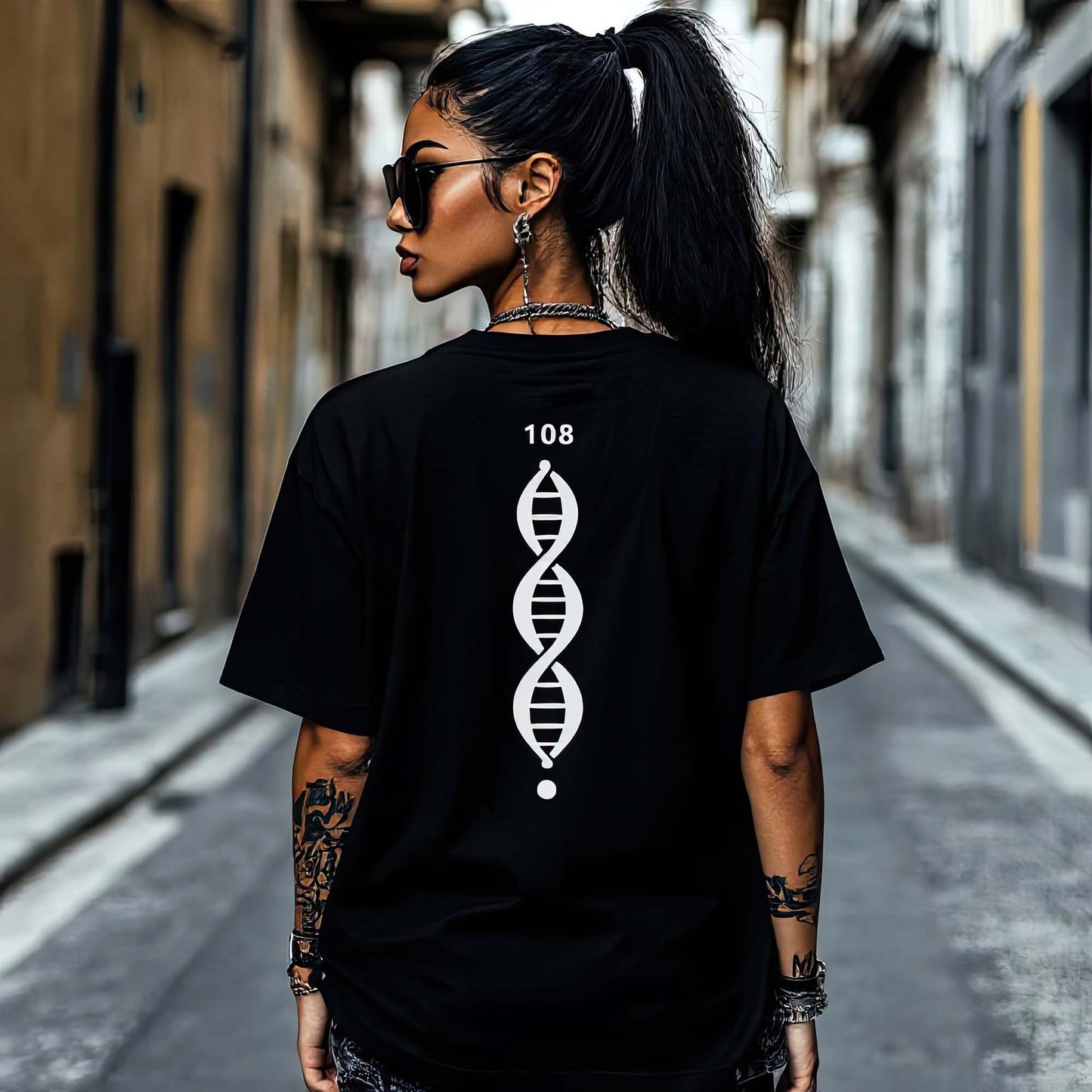 Chakralicious Oversized Boxy T-Shirt – Awaken Your Inner Radiance