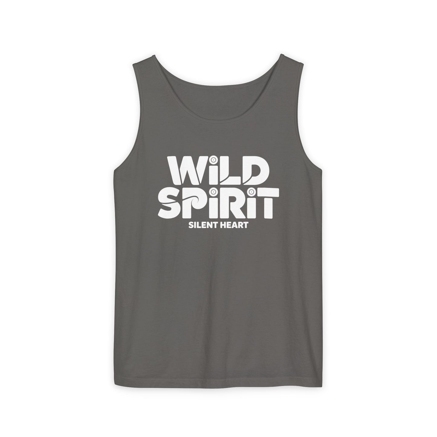Wild Spirit Silent Heart Relaxed Fit Tank Top