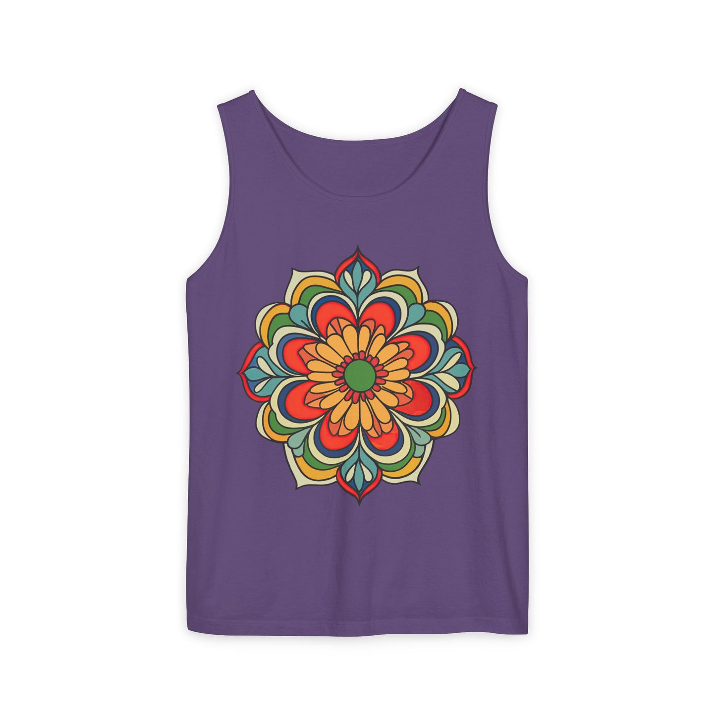 Flower Mandala Tank Top