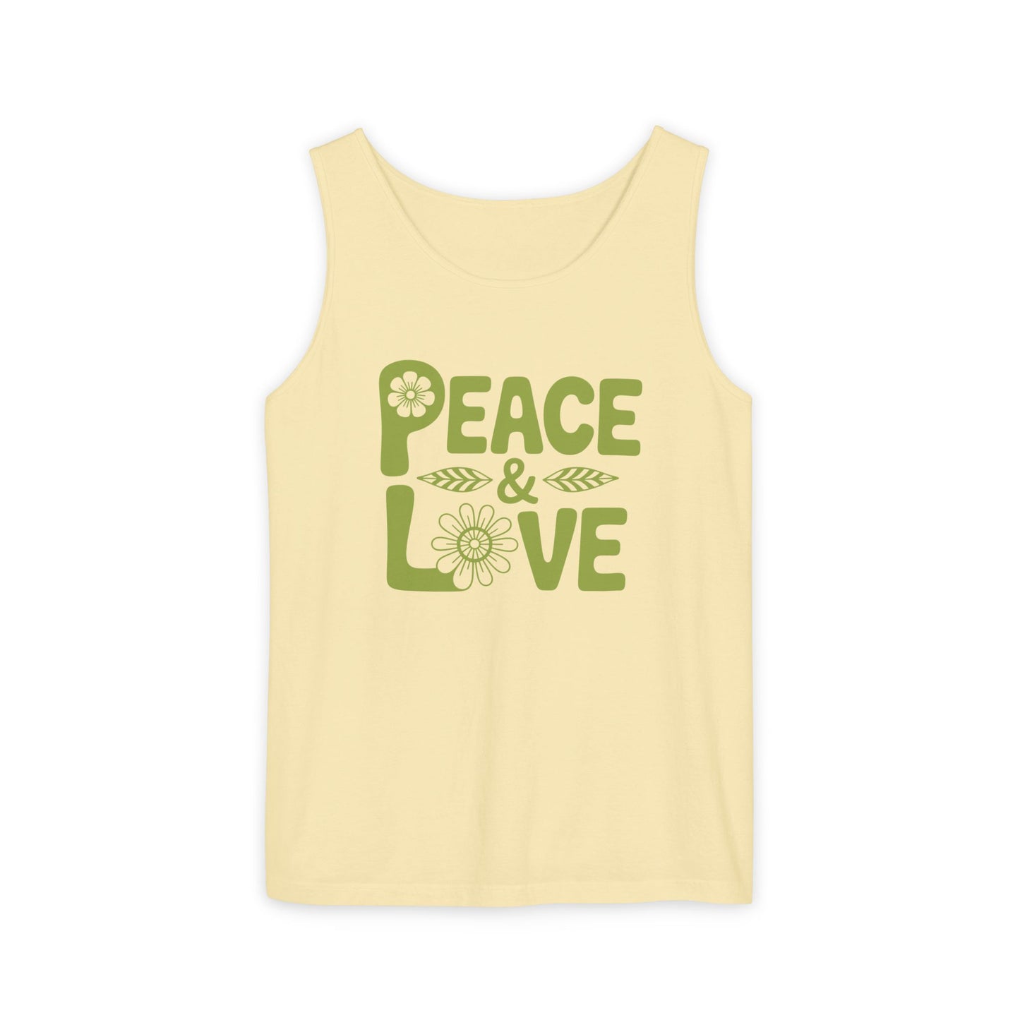 Peace & Love Relaxed Fit Tank Top