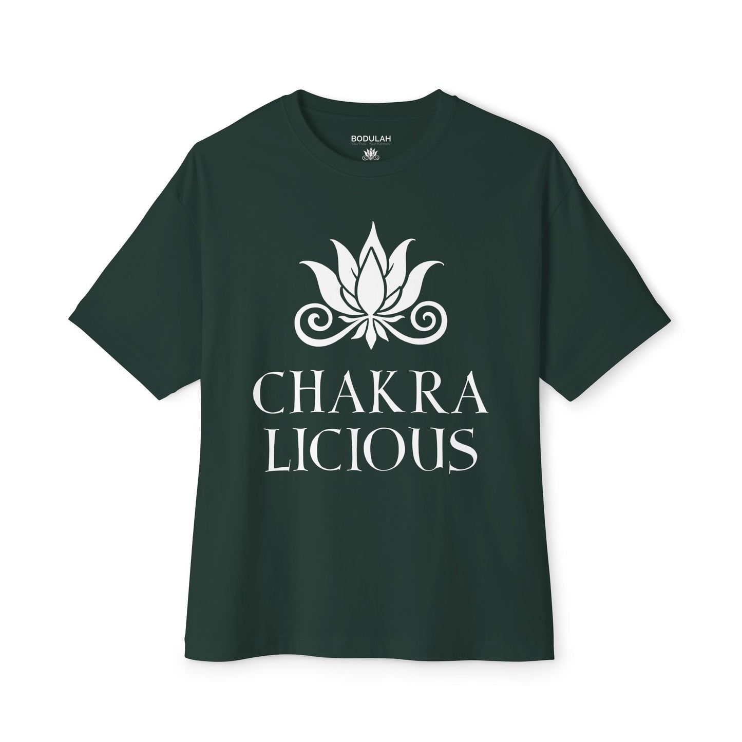 Chakralicious Oversized Boxy T-Shirt – Awaken Your Inner Radiance