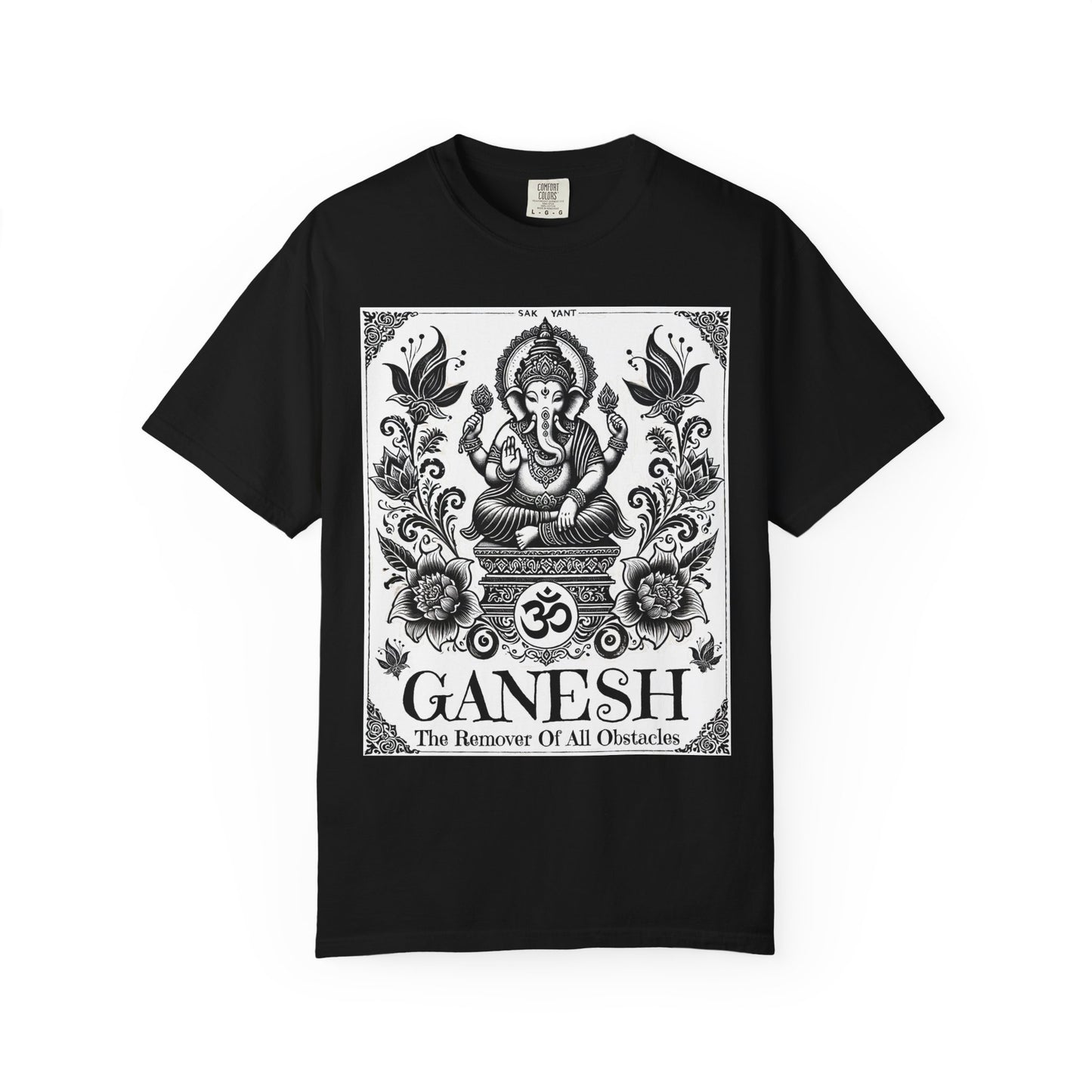 "Ganesh" Yoga T-Shirt – Sacred Elephant Symbol