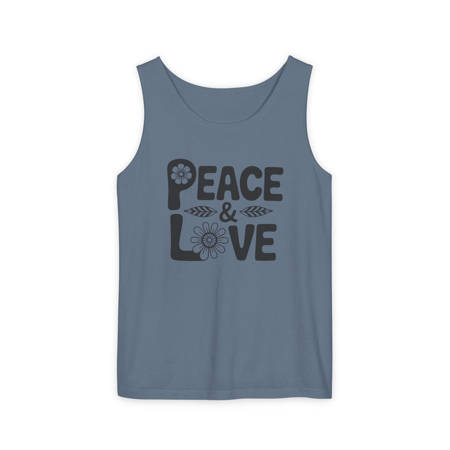 Peace & Love Relaxed Fit Tank Top