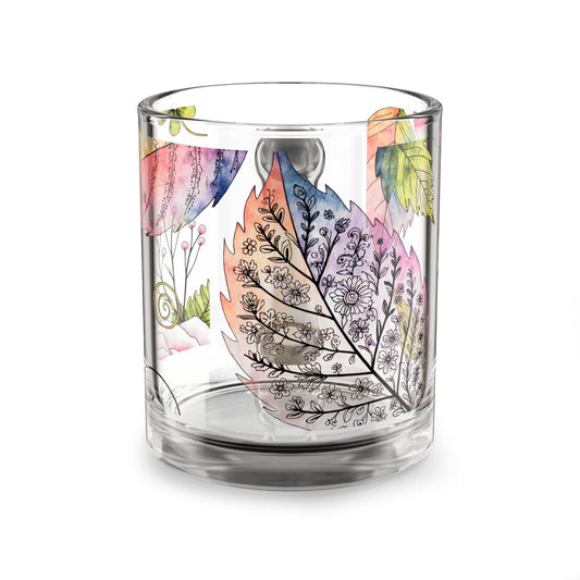 Whispering Leaves Glass Mug