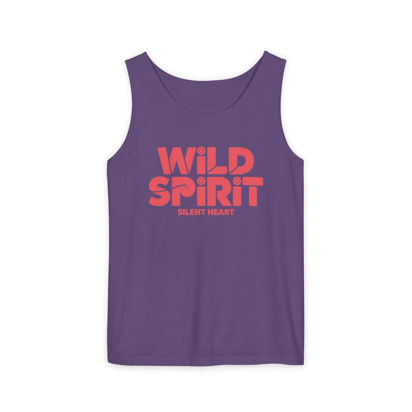 Wild Spirit Silent Heart Relaxed Fit Tank Top