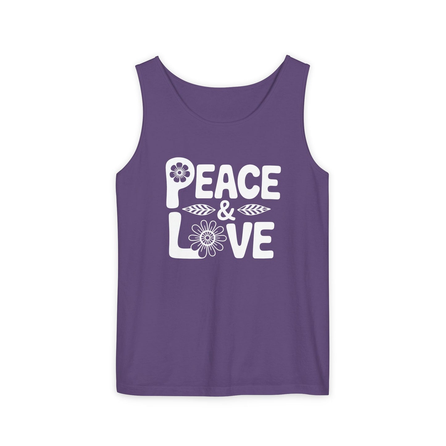 Peace & Love Relaxed Fit Tank Top