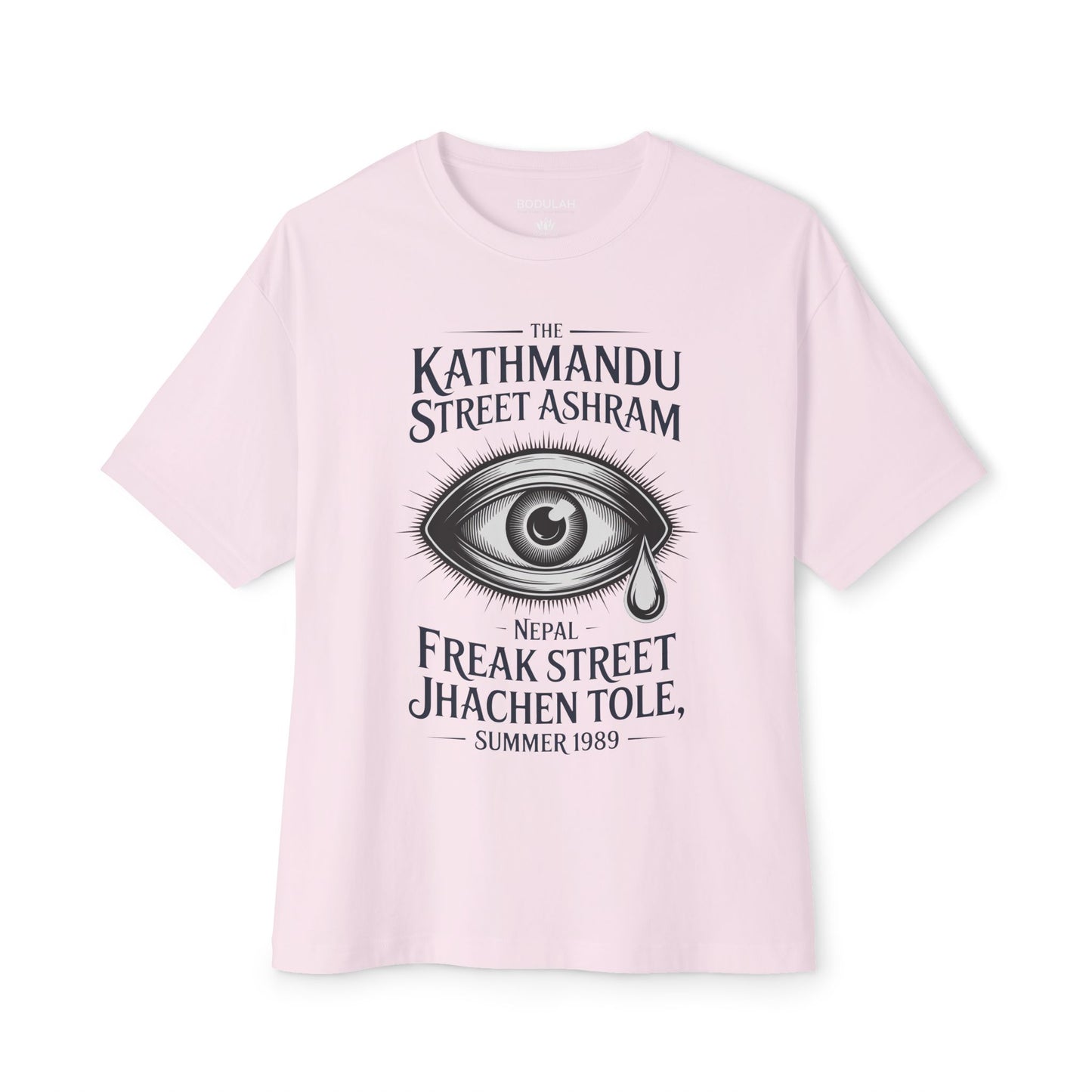 Vintage Kathmandu Street Ashram Oversized T-Shirt