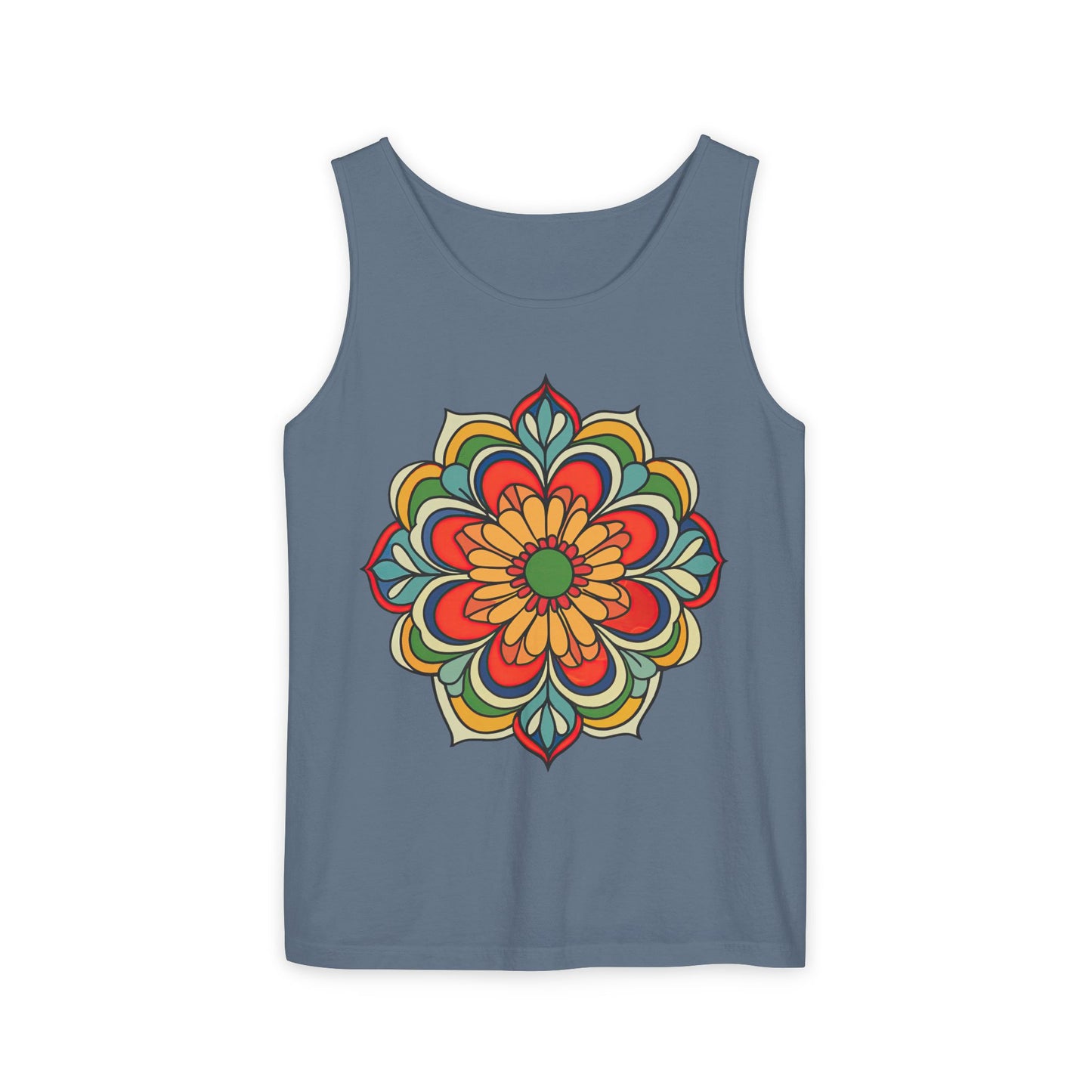 Flower Mandala Tank Top