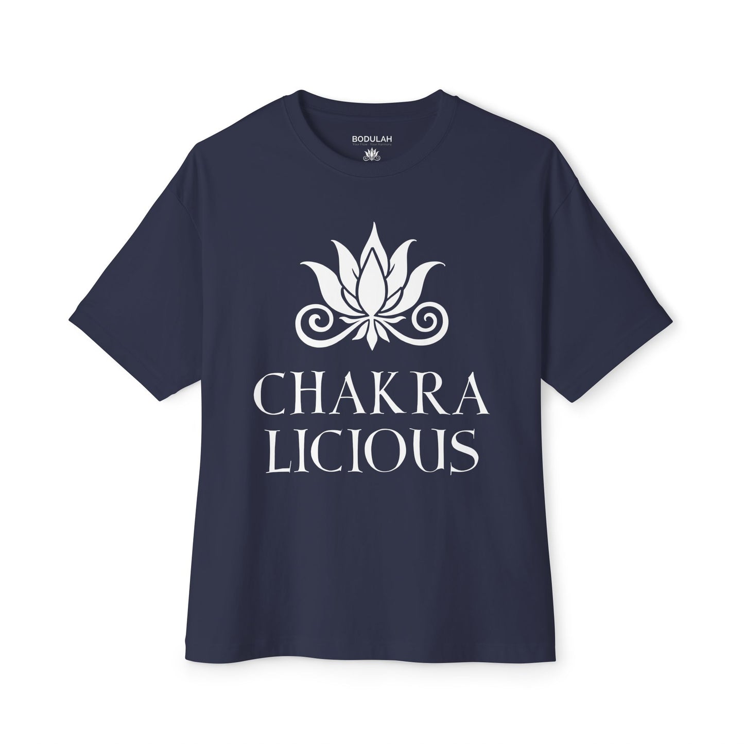 Chakralicious Oversized Boxy T-Shirt – Awaken Your Inner Radiance