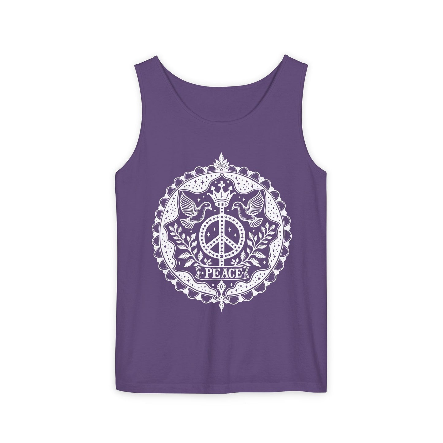 Peace Graphic Relaxed Fit Tank Top