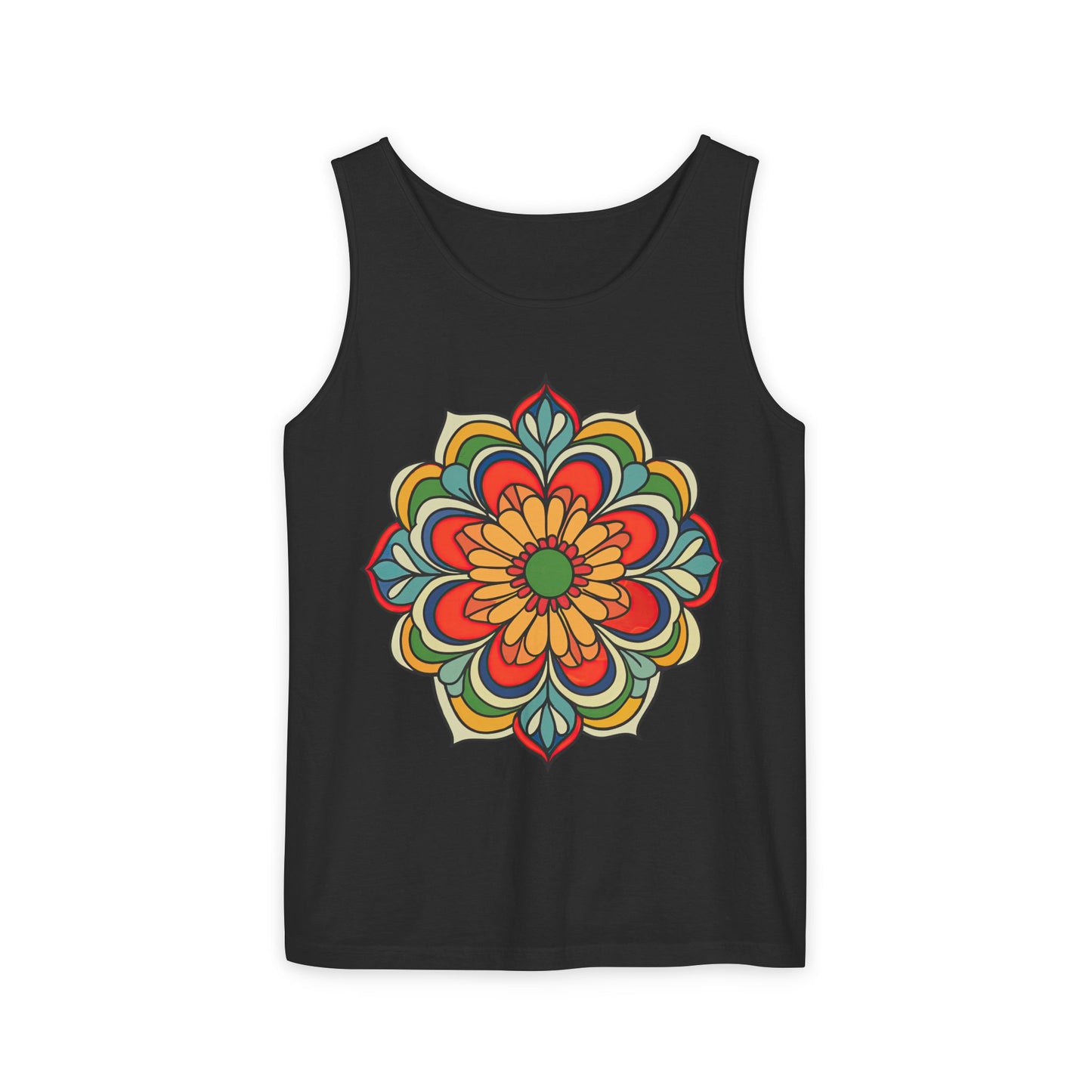 Flower Mandala Tank Top