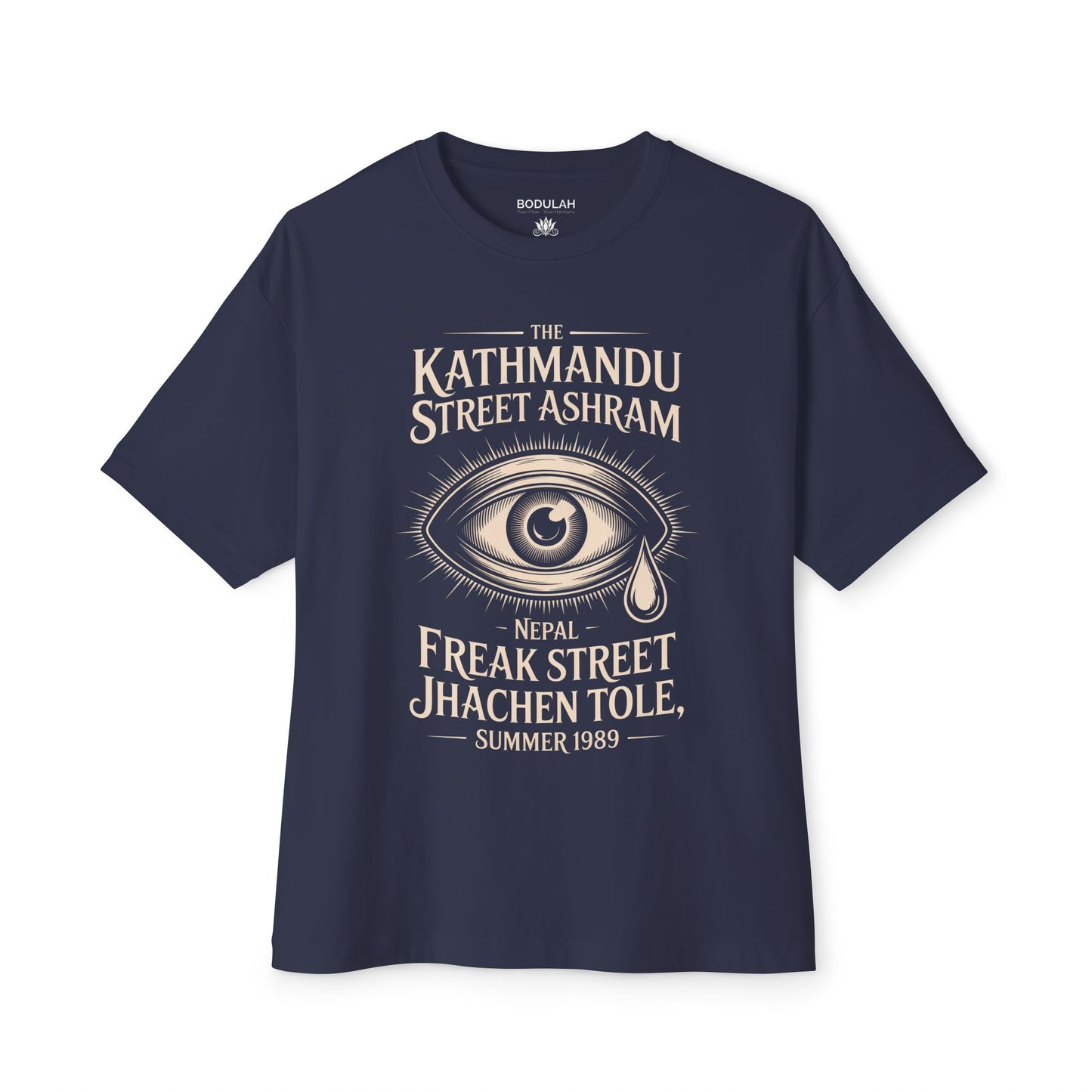 Vintage Kathmandu Street Ashram Oversized T-Shirt