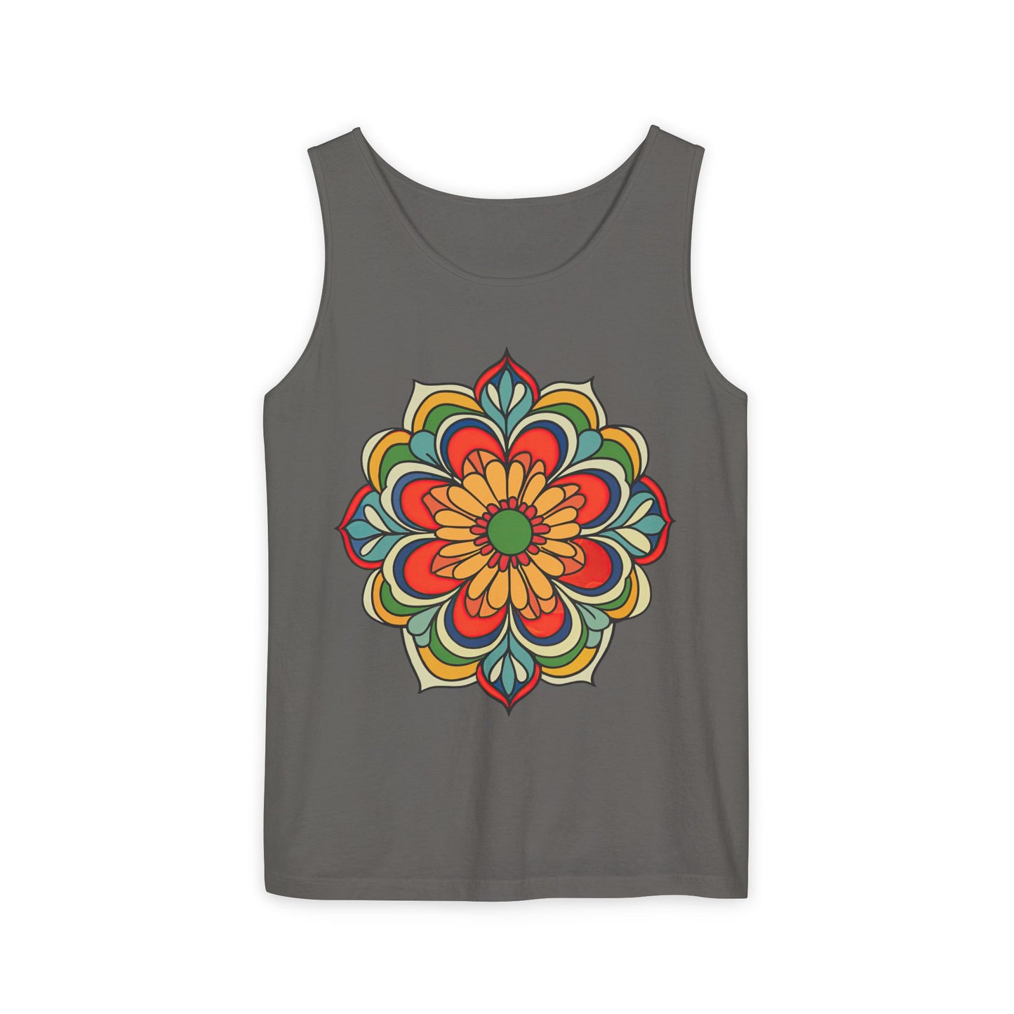 Flower Mandala Tank Top